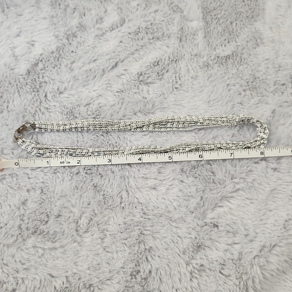 Sarah Coventry multichained necklace - Picture 4 of 5